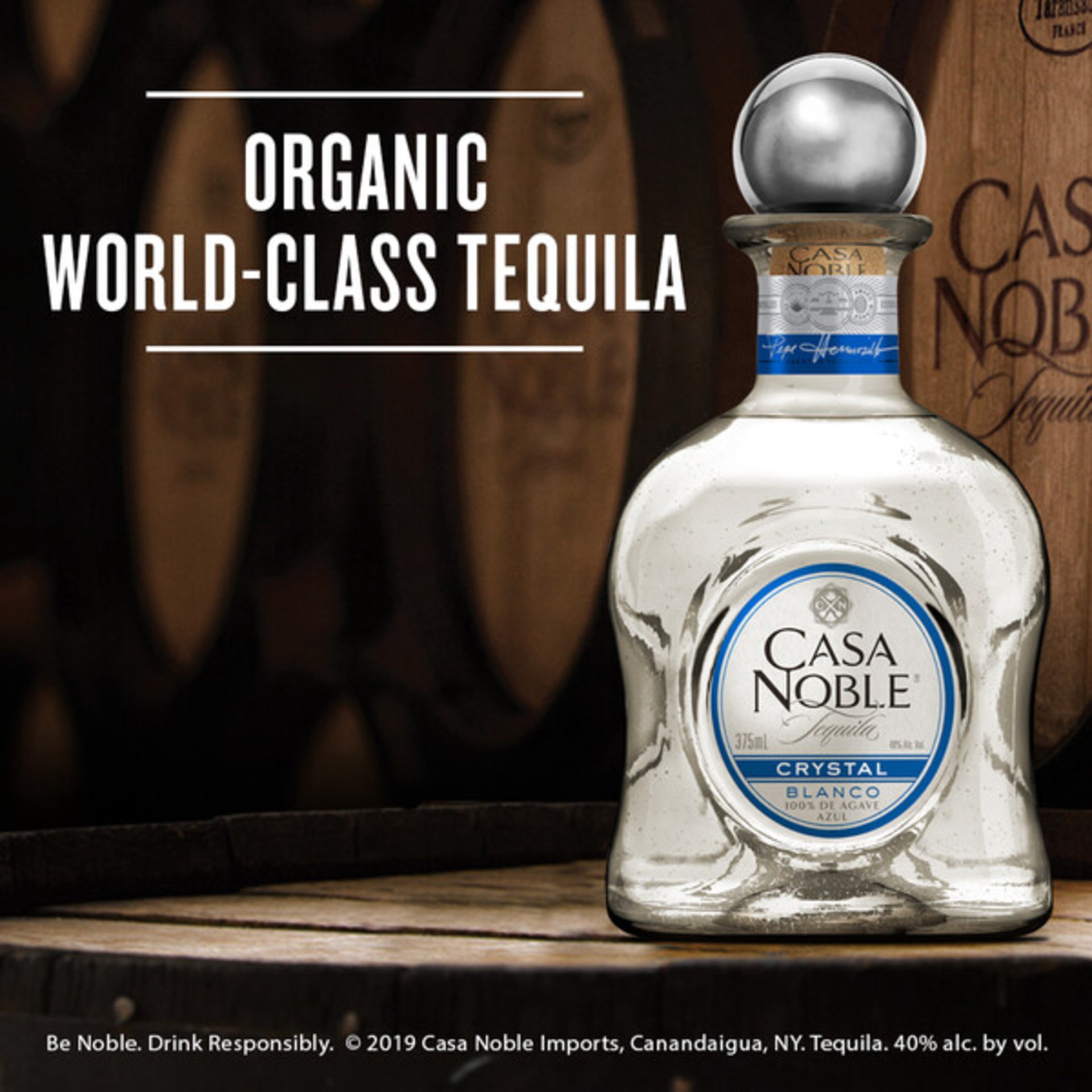 slide 5 of 7, Casa Noble Blanco Tequila, 375 mL Bottle, 80 Proof, 375 ml