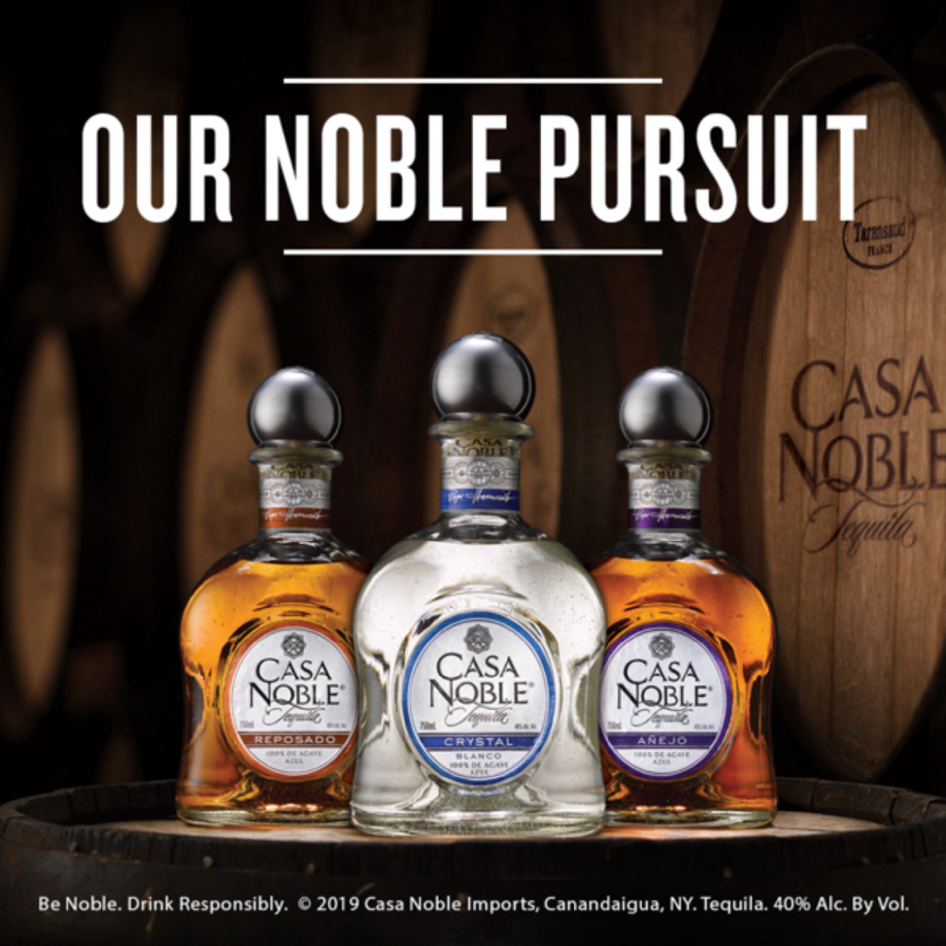 slide 6 of 7, Casa Noble Blanco Tequila, 375 mL Bottle, 80 Proof, 375 ml