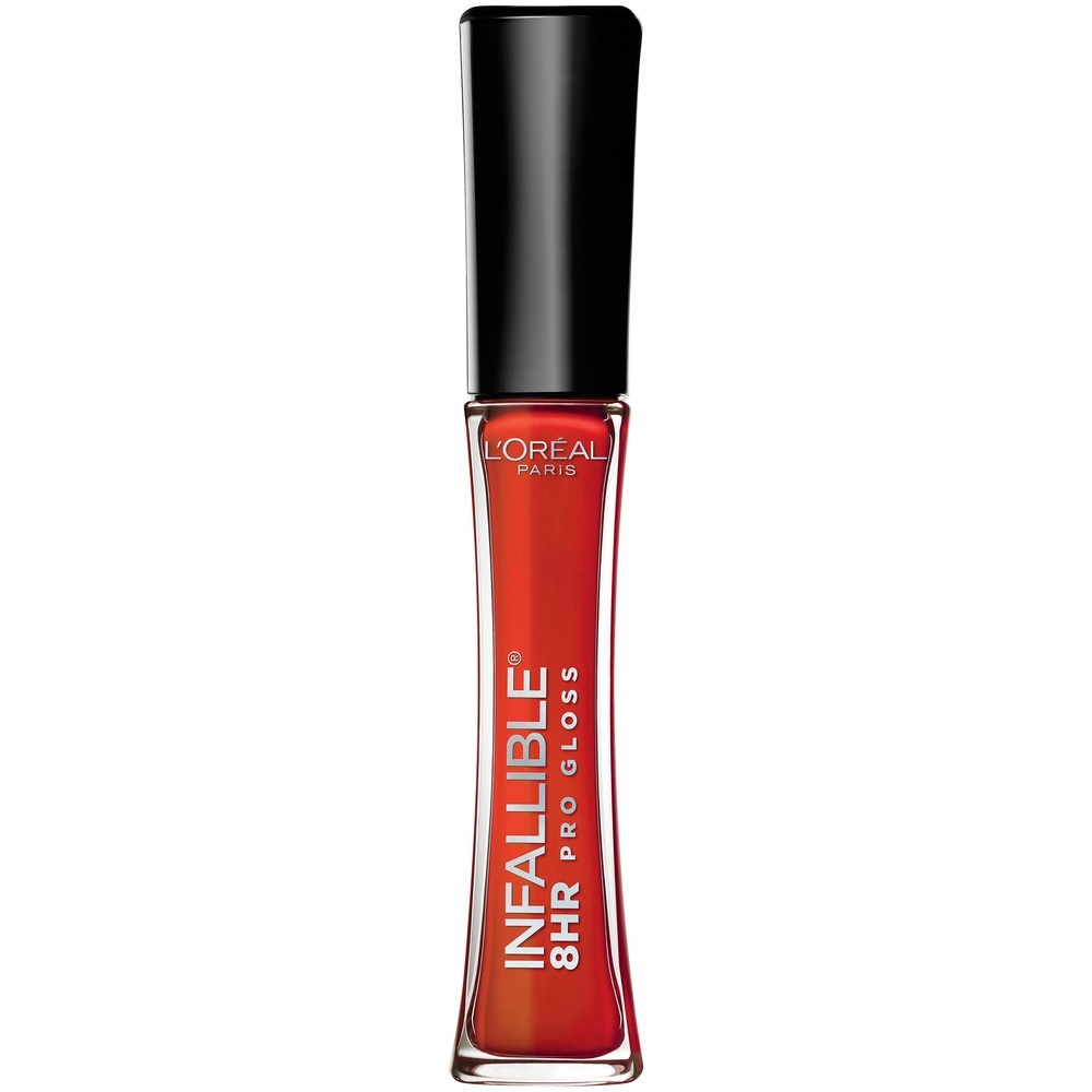 slide 1 of 1, L'Oréal Loreal Infallible Lip Gloss Fiery - Each, 1 ct