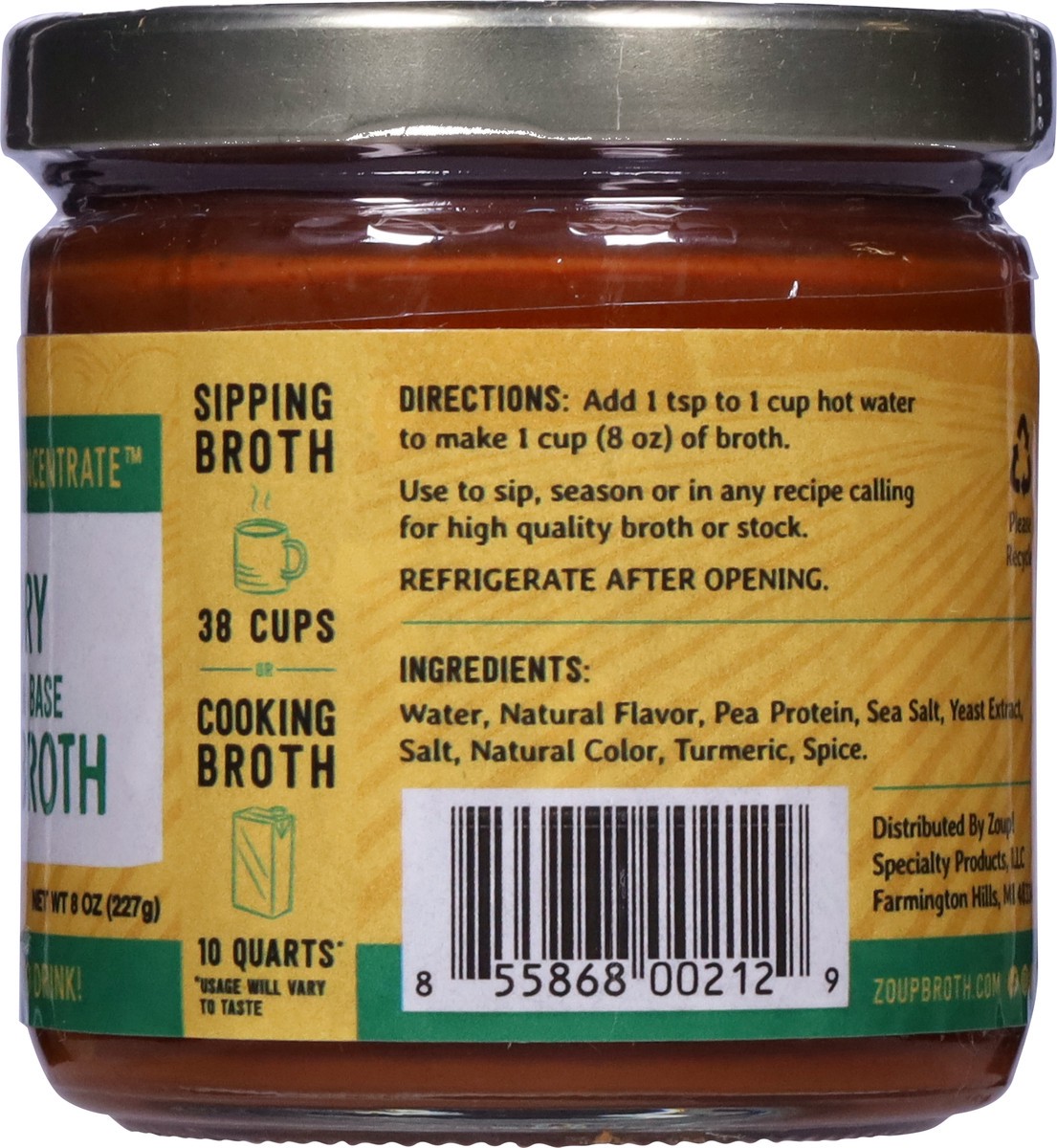 slide 10 of 13, Zoup! Savory Vegan (No Chicken) Concentrate, 8 oz