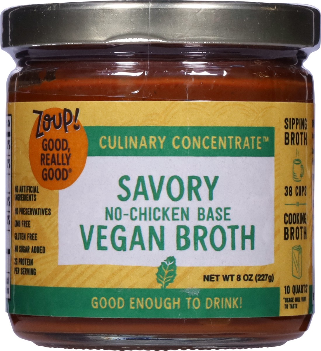 slide 5 of 13, Zoup! Savory Vegan (No Chicken) Concentrate, 8 oz