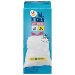 Giant 13 Gallon Tall Kitchen Drawstring Bags
