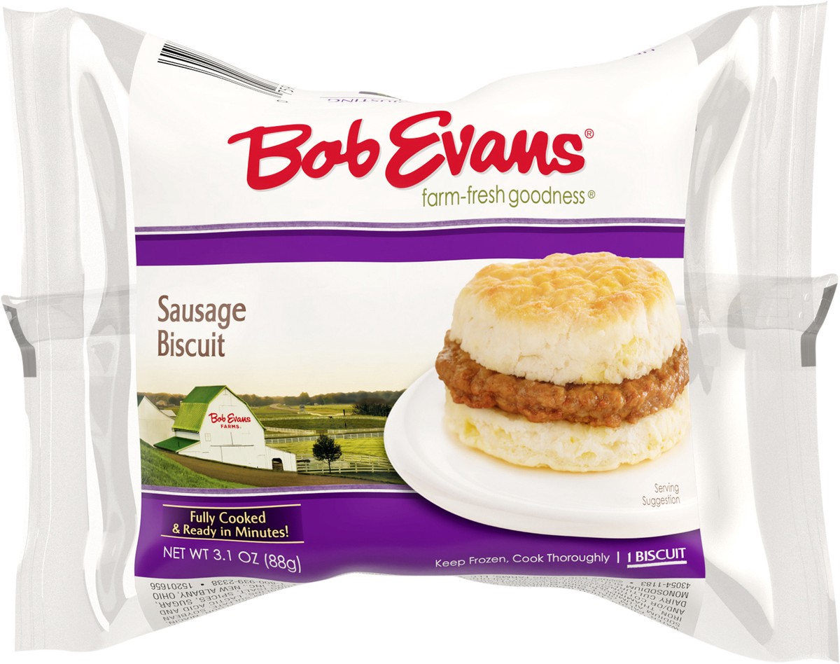 slide 9 of 11, Bob Evans Sausage Biscuit Age, 3.1 oz