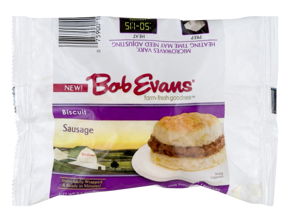 slide 1 of 11, Bob Evans Sausage Biscuit Age, 3.1 oz