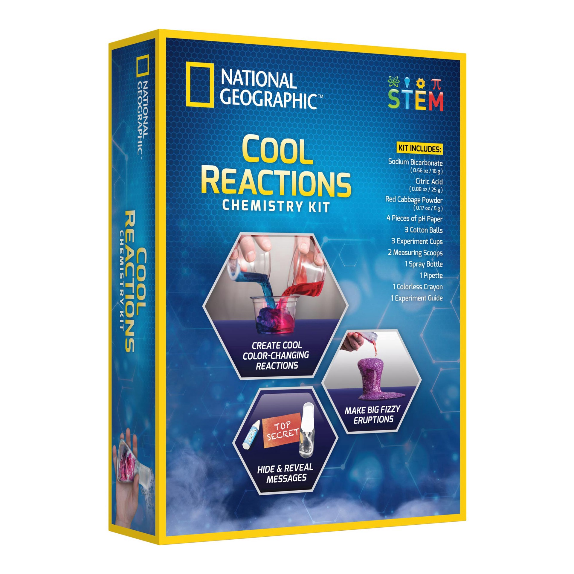 slide 2 of 6, National Geographic Cool Reactions Chemistry Kit, 1 ct