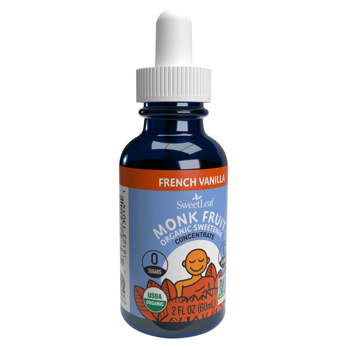 slide 4 of 5, SweetLeaf Liquid French Vanilla Monk Fruit Sweetener, 1 ct