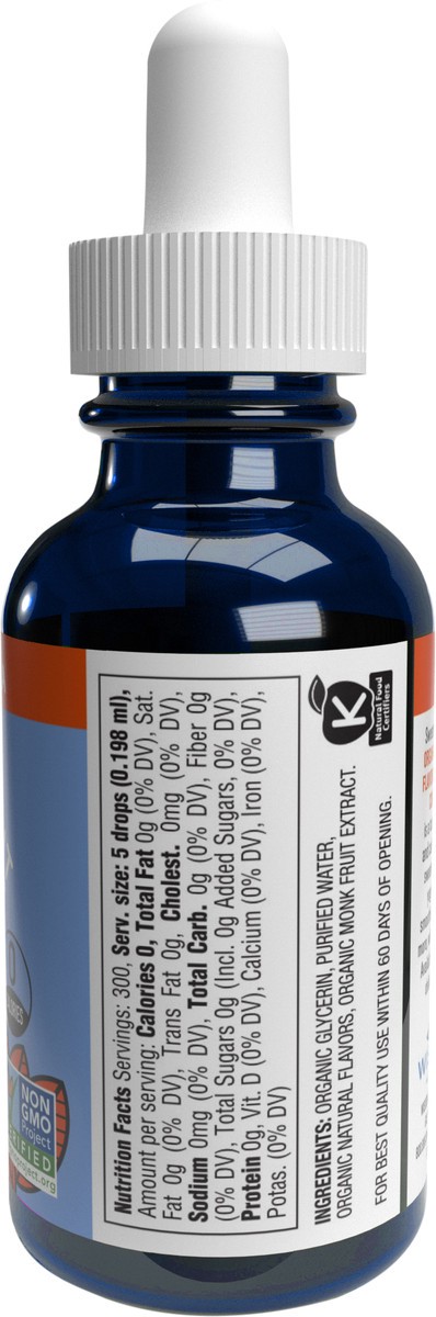 slide 5 of 5, SweetLeaf Liquid French Vanilla Monk Fruit Sweetener, 1 ct