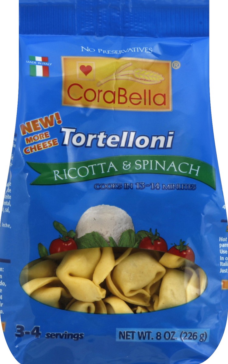 slide 5 of 5, CoraBella Tortellini 8 oz, 8 oz