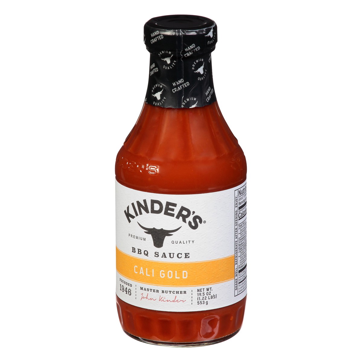 slide 12 of 12, Kinder's Cali Gold BBQ Sauce 19.5 oz, 19.5 oz