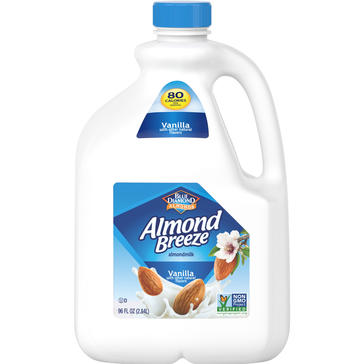 slide 1 of 3, Almond Breeze Vanilla Almondmilk, 96 fl oz
