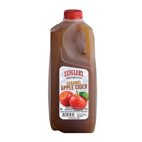 slide 1 of 1, Zeigler's Caramel Apple Cider - 1/2 gal, 1/2 gal