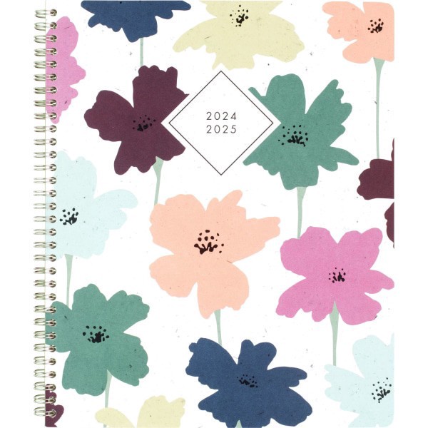 slide 10 of 10, 2024-2025 Cambridge Greenpath Weekly/Monthly Academic Planner, 8-1/2"" X 11"", Floral, July 2024 To June 2025, Gp46-905A, 1 ct