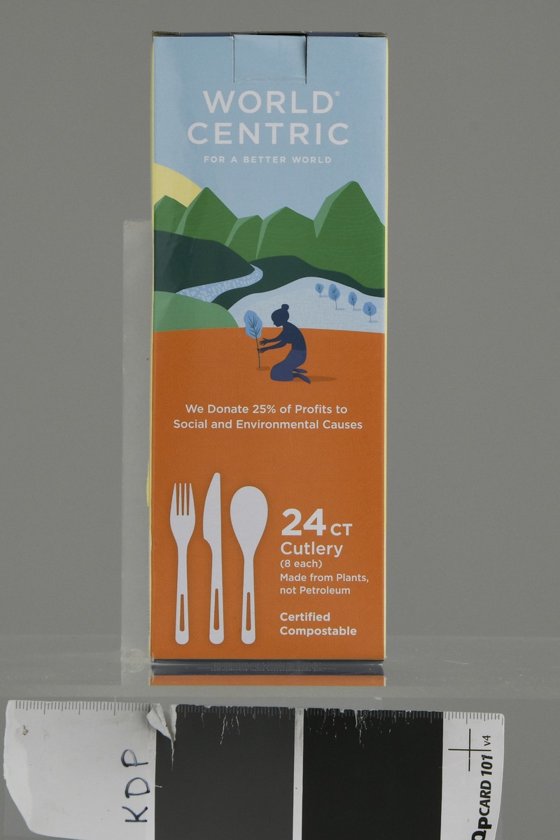 slide 6 of 10, World Centric Cutlery 24 ea, 24 ct