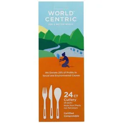 World Centric Corn Starch Utensils