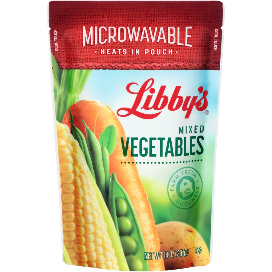 slide 1 of 1, Libby's Mixed Vegetables, 14 oz