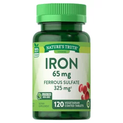 Nature's Truth Iron 65 mg 120 Tabs