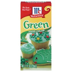 McCormick Green Food Color, 1.0 fl oz