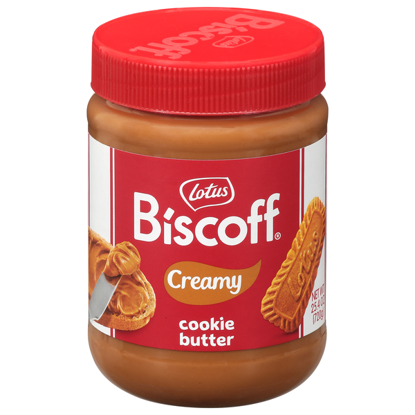 slide 1 of 1, Lotus Biscoff Creamy Cookie Butter 25.4 oz, 25.4 oz