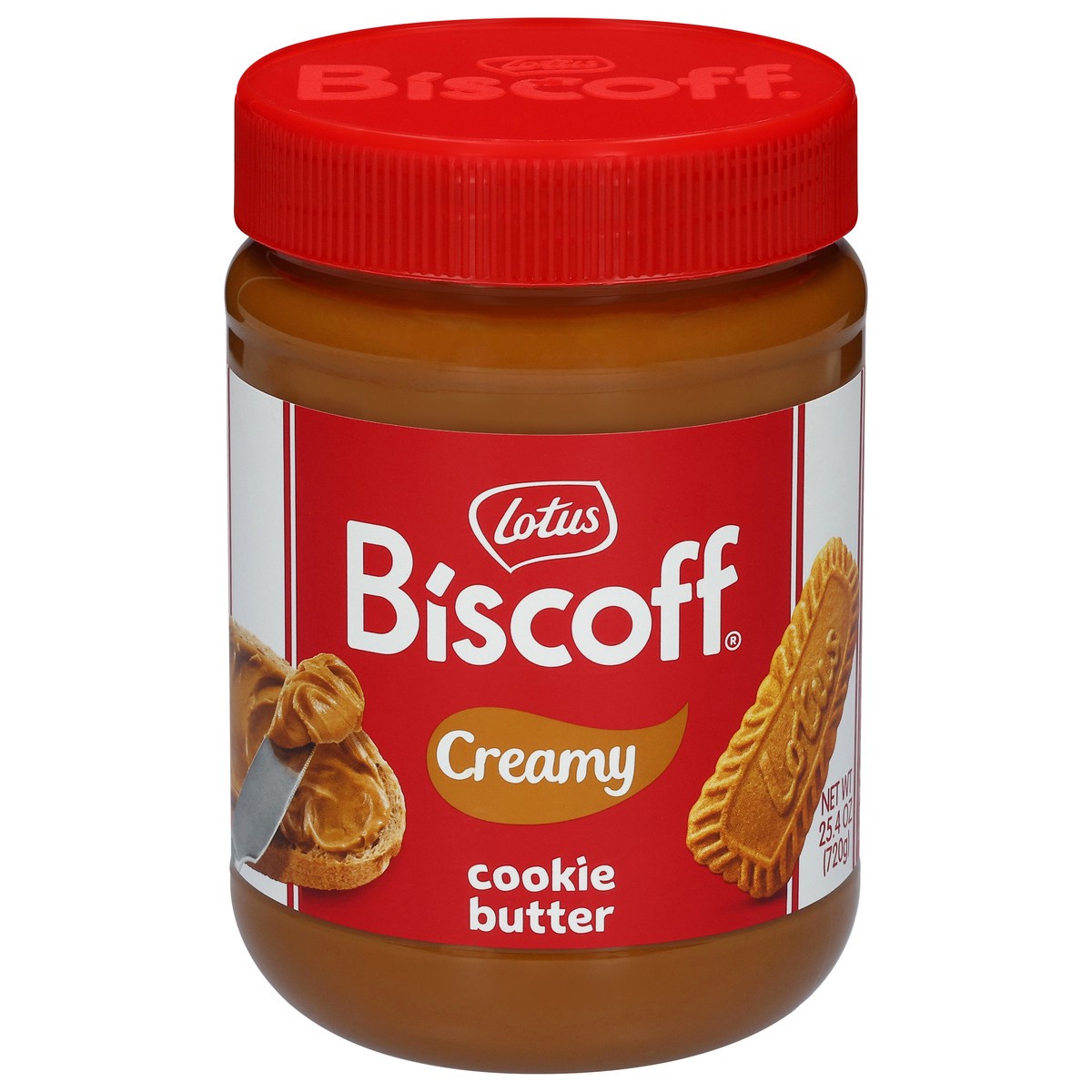 slide 1 of 15, Lotus Biscoff Creamy Cookie Butter 25.4 oz, 25.4 oz