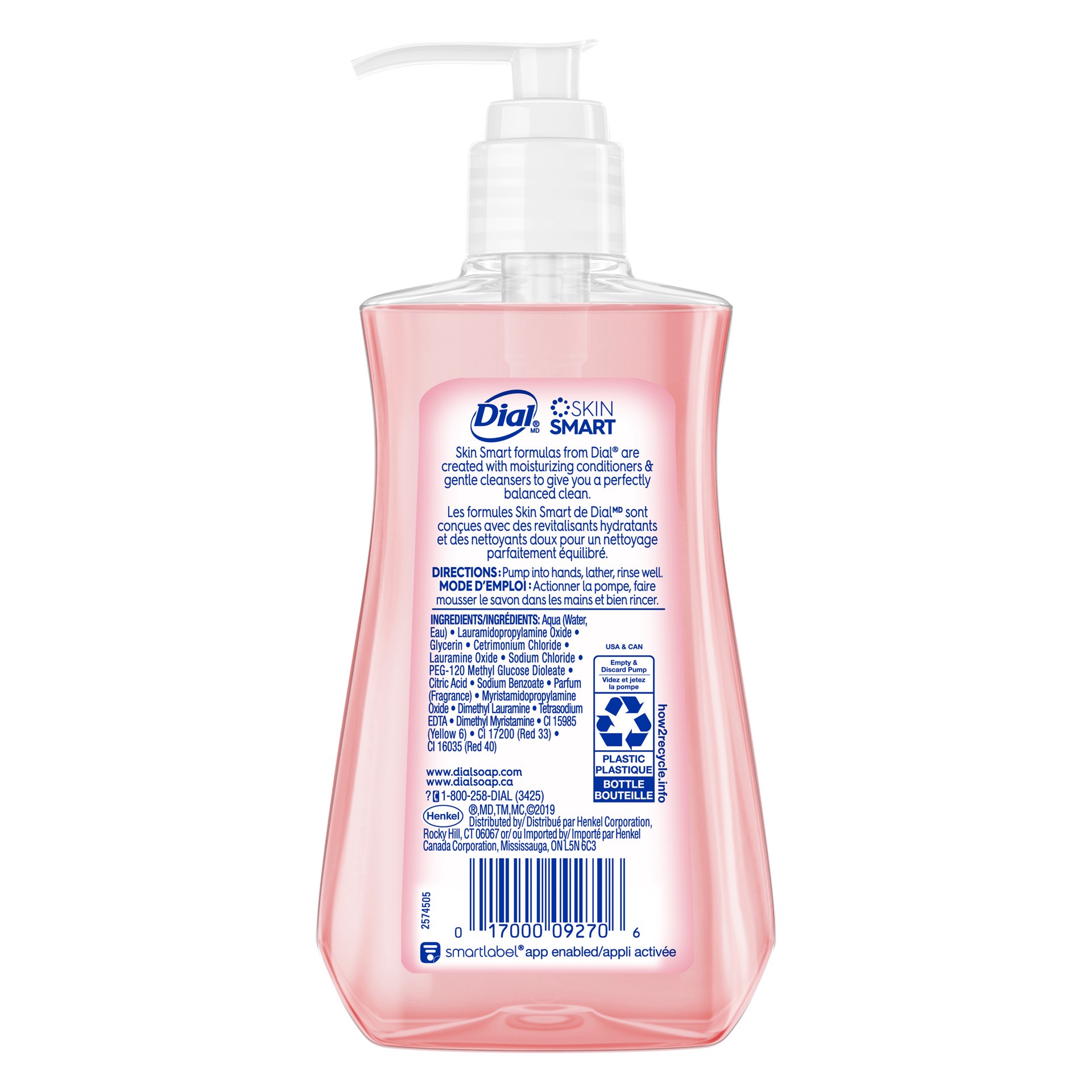 slide 4 of 5, Dial Himalayan Pink Salt Hand Soap, 7.50 fl oz