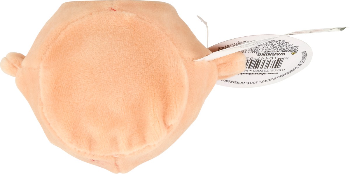 slide 5 of 12, Shawshank LEDz Christmas Squeezables Flash Plush Ball 1 Each, 1 ct