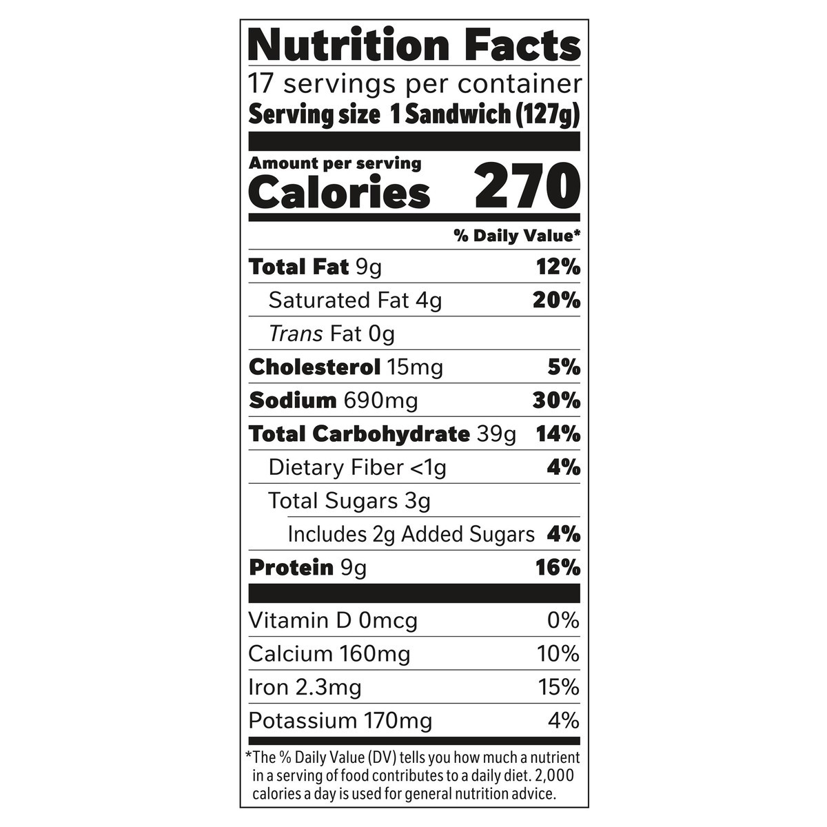 slide 7 of 14, Hot Pockets Hickory Ham and Cheddar Frozen Snacks in a Crispy Buttery Crust, Frozen Ham and Cheese Sandwiches Made with Cheddar Cheese, 17 Count Frozen Sandwiches, 76.50 oz