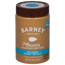 Barney Bare Smooth Almond Butter 16 oz