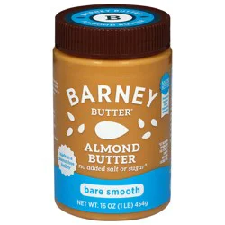 Barney Butter Bare Smooth Almond Butter 16 oz