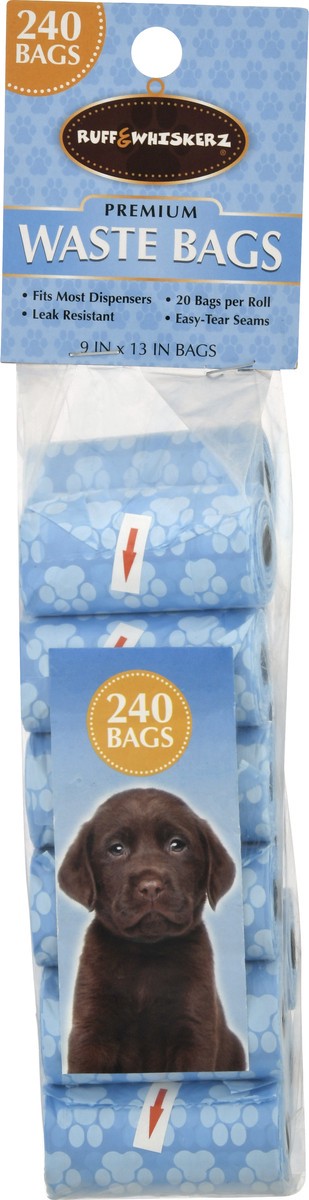 slide 1 of 10, Ruff & Whiskerz Waste Bags 240 ea, 240 ct