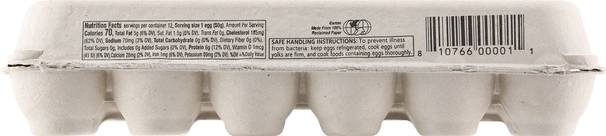 slide 5 of 12, Schultz Large Organic Eggs, 1 ct