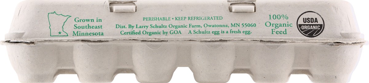 slide 6 of 12, Schultz Large Organic Eggs, 1 ct
