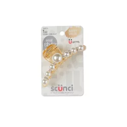 scünci Pearl & Stone Claw Clip - 1 Each