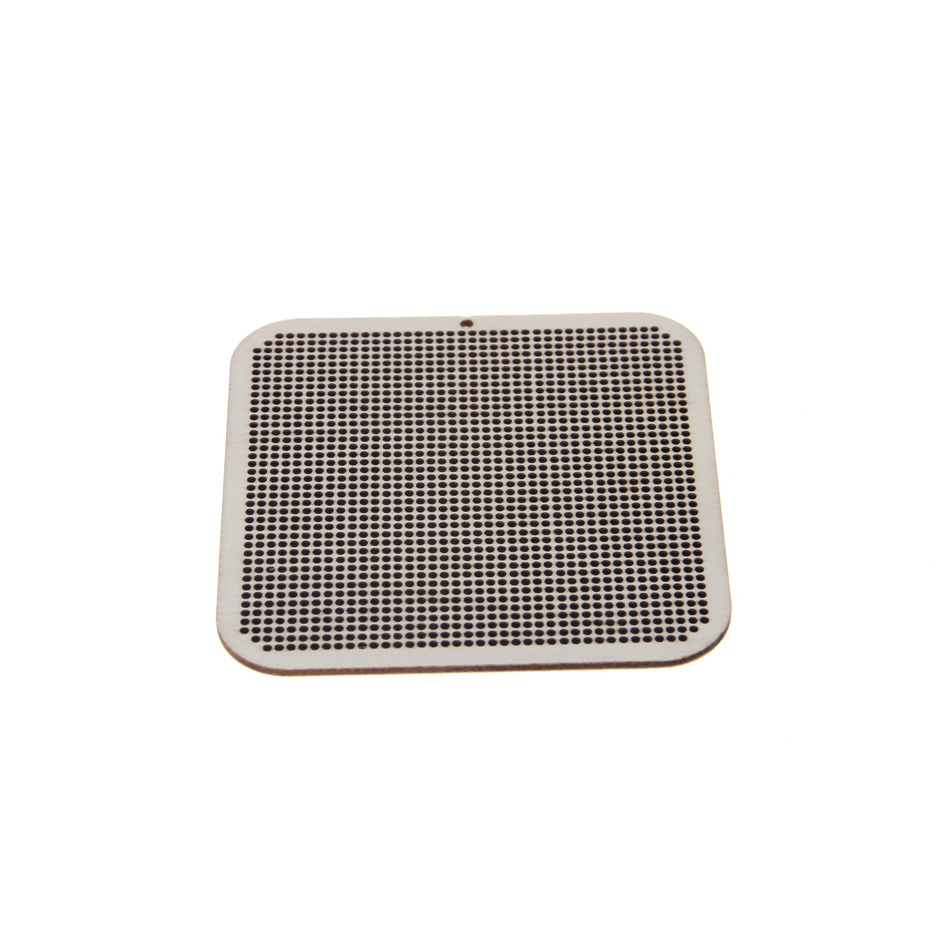 slide 2 of 4, 4" Square Cross Stitch Wood Canvas, 4ct. By Loops & Threads, 4 ct