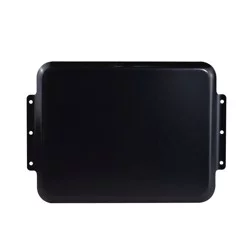 Hd Designs Grill Rectangular Platter Griddle Topper - Black