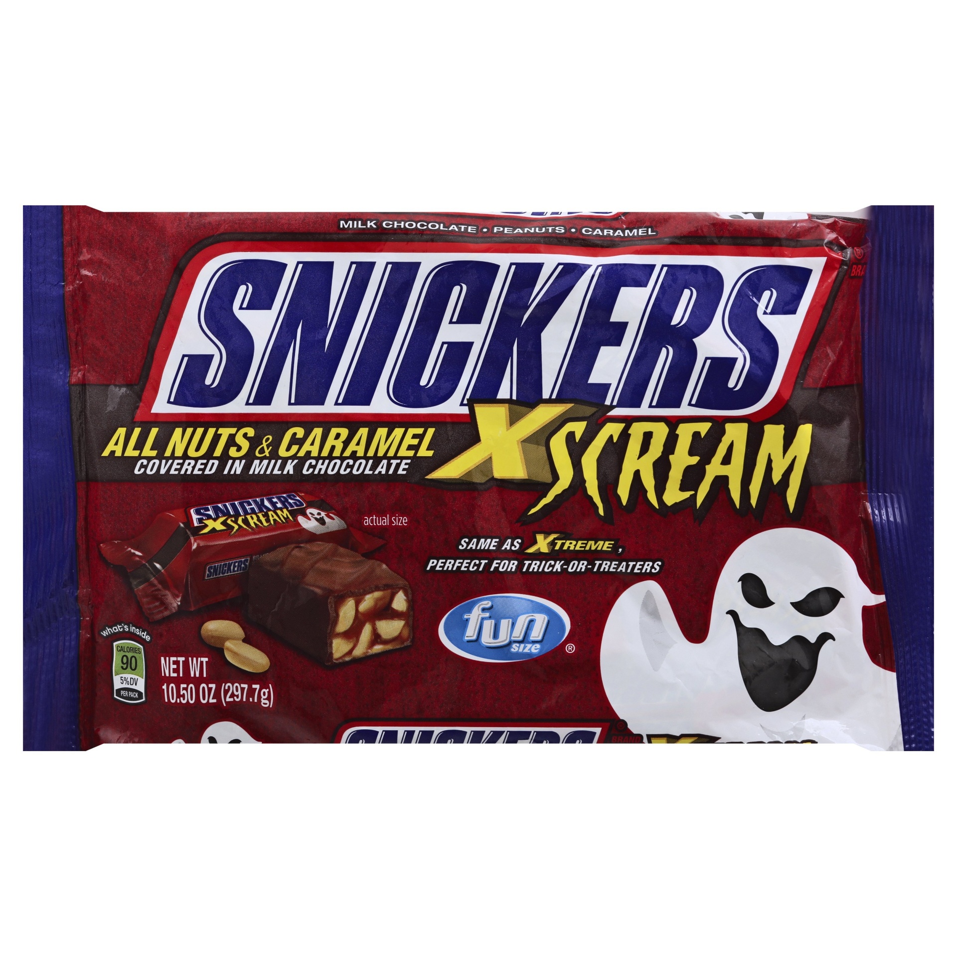 Snickers Xscream Halloween Fun Size Candy Bag 10.5 oz Shipt