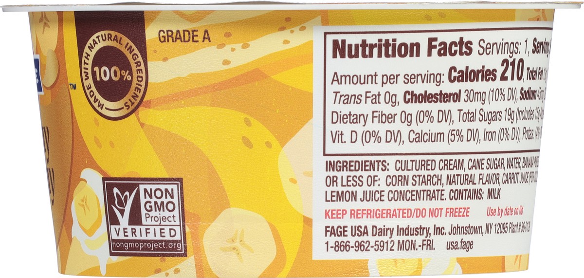 slide 5 of 13, FAGE Creamy Dreamy Banana Cream 4.4 oz., 4.4 oz