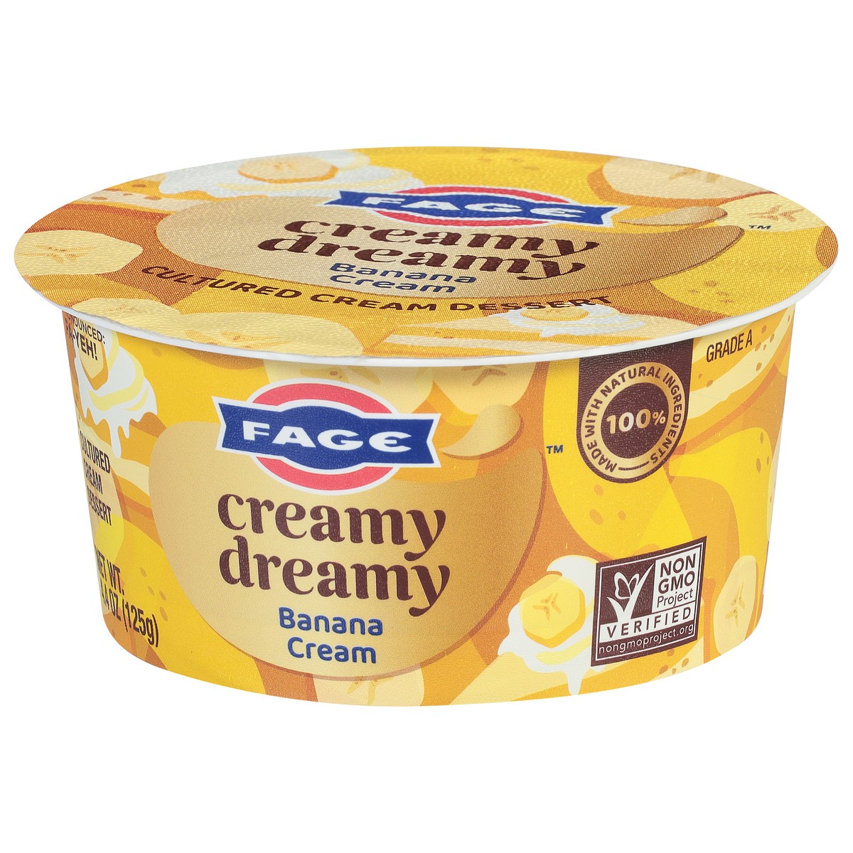 slide 9 of 13, FAGE Creamy Dreamy Banana Cream 4.4 oz., 4.4 oz
