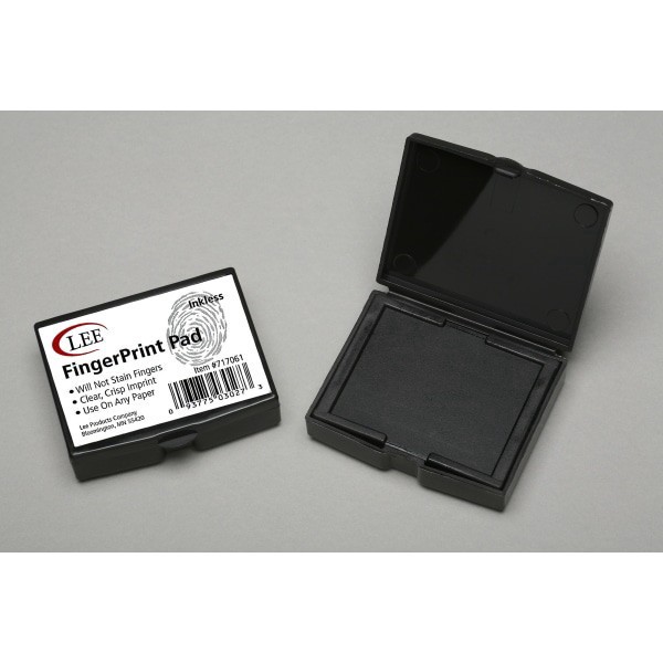 slide 2 of 3, Lee Fingerprint Ink Pad, Black, 1 ct