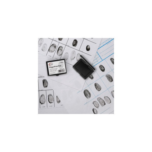 slide 3 of 3, Lee Fingerprint Ink Pad, Black, 1 ct