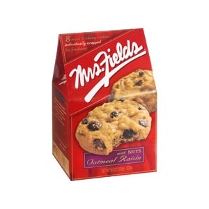 slide 1 of 1, Mrs. Field's Oatmeal Raisin With Nuts Cookies, 8 oz