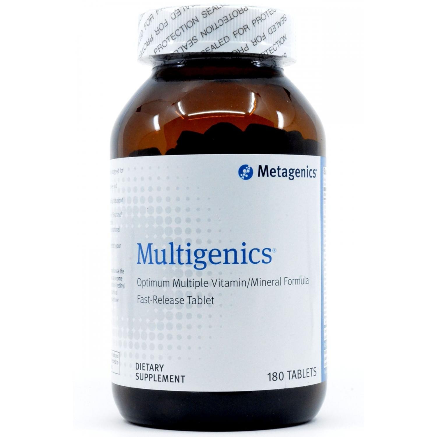 slide 1 of 1, Metagenics Multigenics, 180 ct