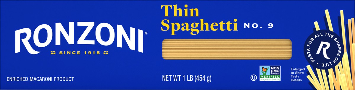 slide 6 of 9, Thin Spaghetti, 16 oz