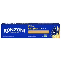 Ronzoni THIN SPAGHETTI