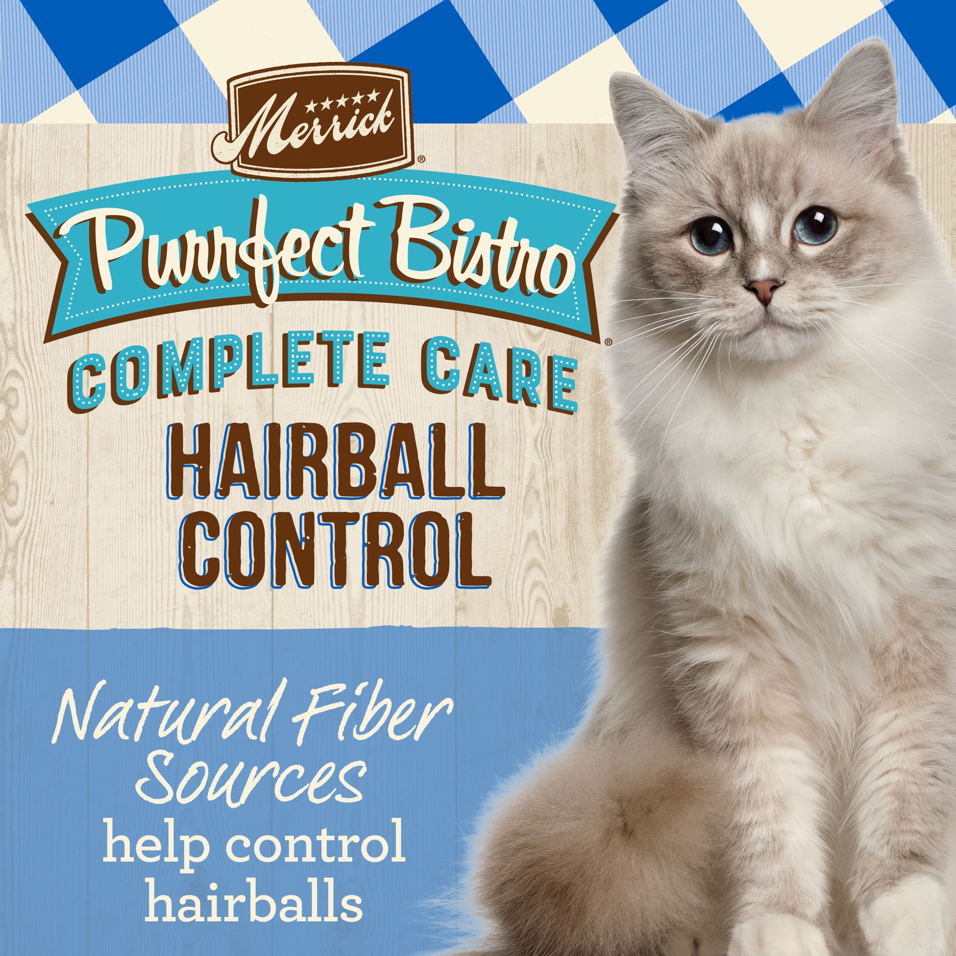 slide 7 of 9, Merrick Purrfect Bistro Grain Free Cat Food, Complete Care Sensitive Stomach Dry Cat Food Recipe - 12 lb Bag, 12 lb