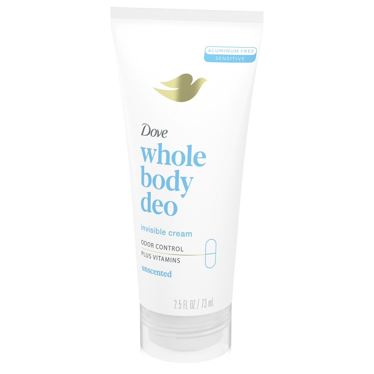 slide 11 of 13, Dove Beauty Unscented Whole Body Deodorant Cream - 2.5 fl oz, 2.5 fl oz