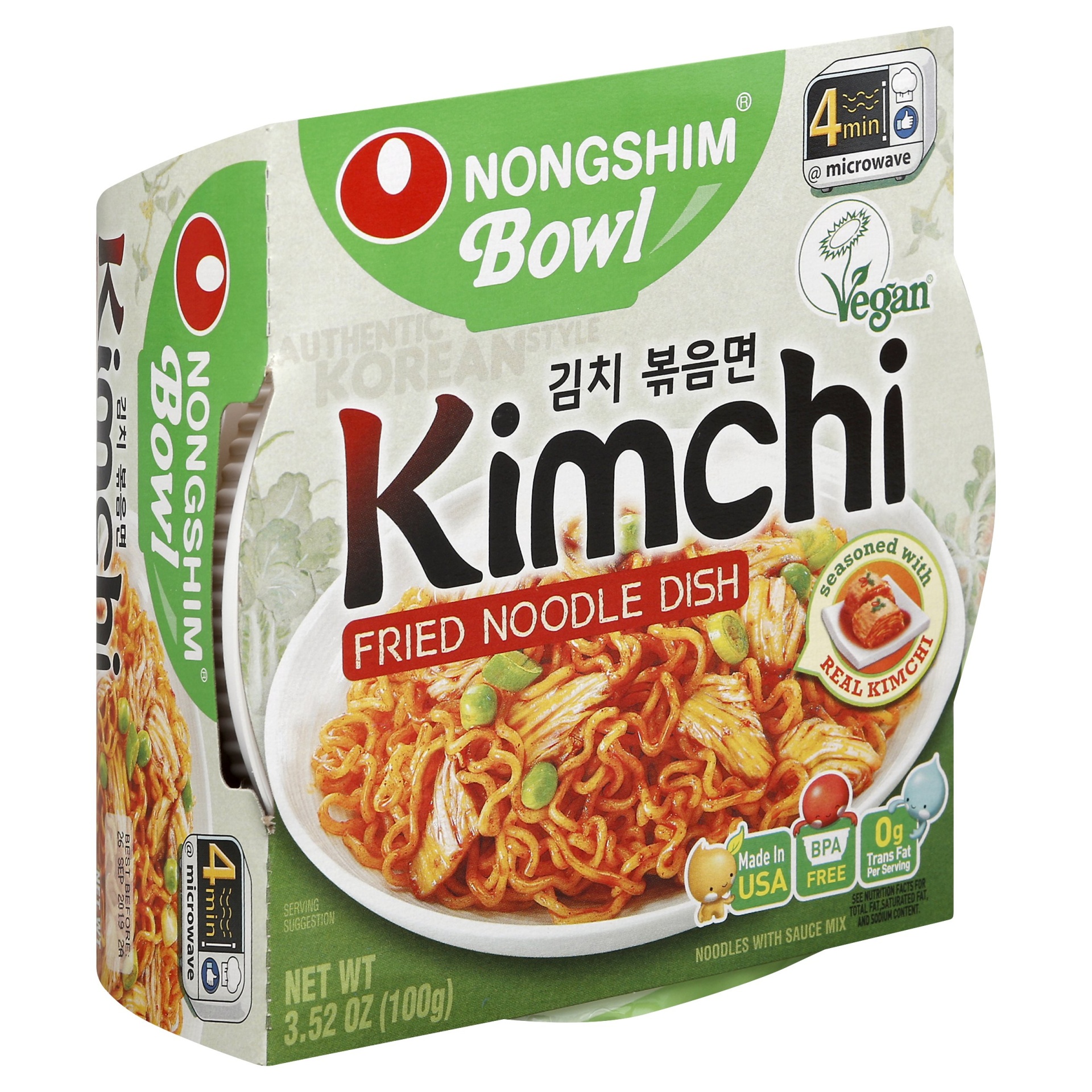 slide 1 of 6, Nongshim Noodles 3.52 oz, 3.52 oz