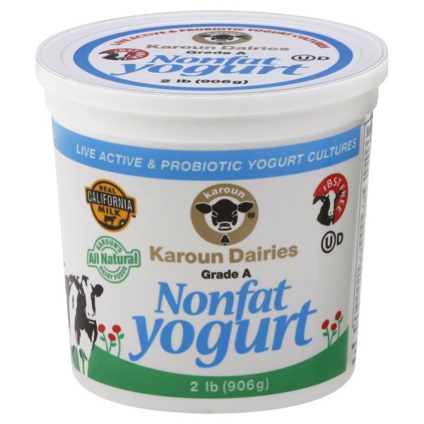 slide 1 of 1, Karoun Non Fat Yogurt, 32 oz