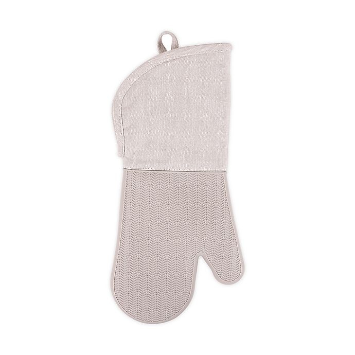 slide 1 of 7, Artisanal Kitchen Supply Silicone Oven Mitt - Grey, 1 ct