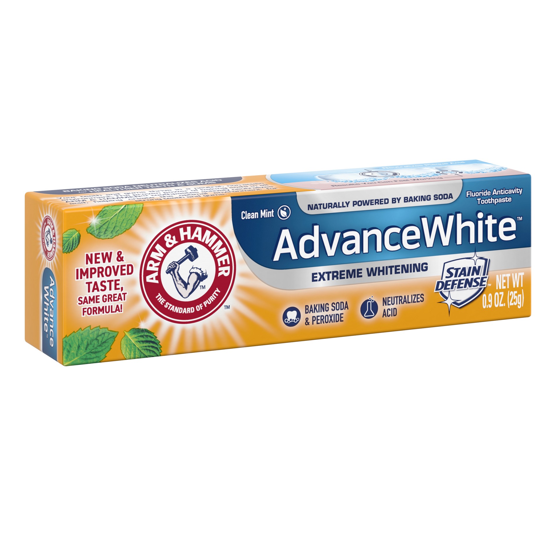 slide 3 of 5, ARM & HAMMER Tartar Control Fluoride Anticavity Toothpaste, 0.9 oz