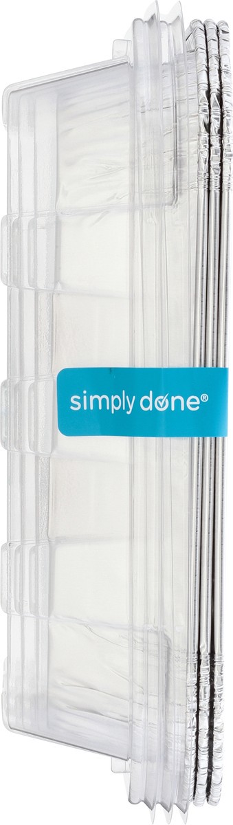 slide 3 of 9, Simply Done Cake Pans With Lids, 3 ct